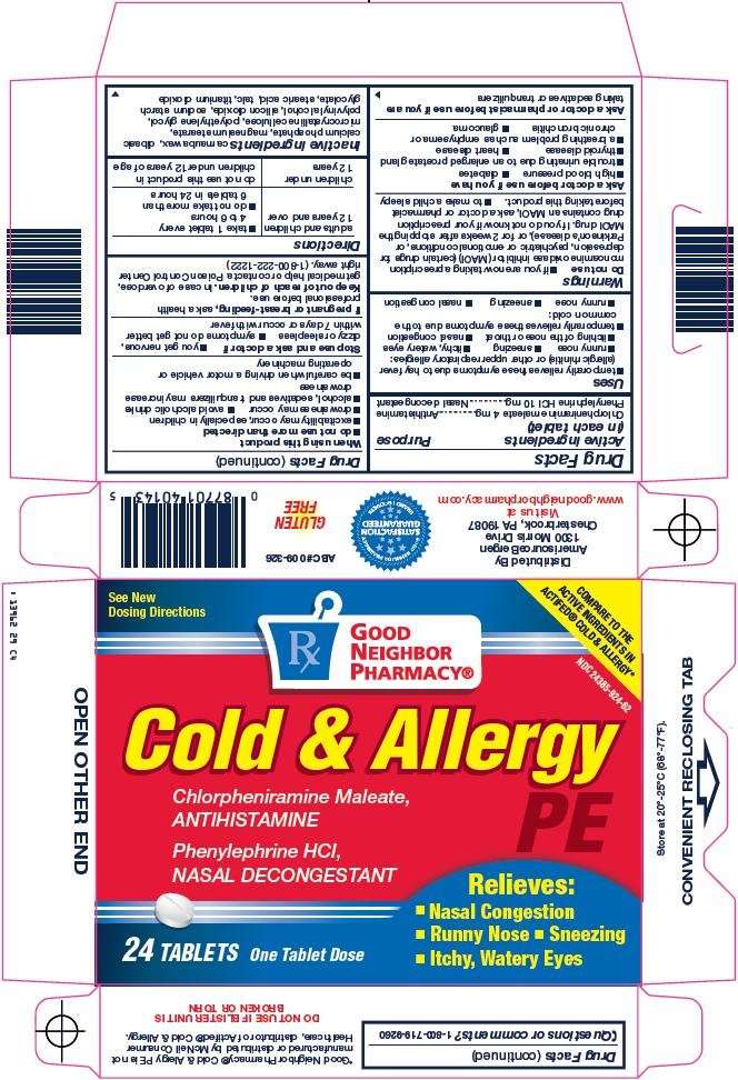 good neighbor pharmacy cold and allergy
