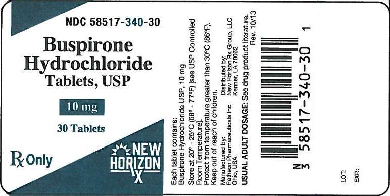 BUSPIRONE HYDROCHLORIDE