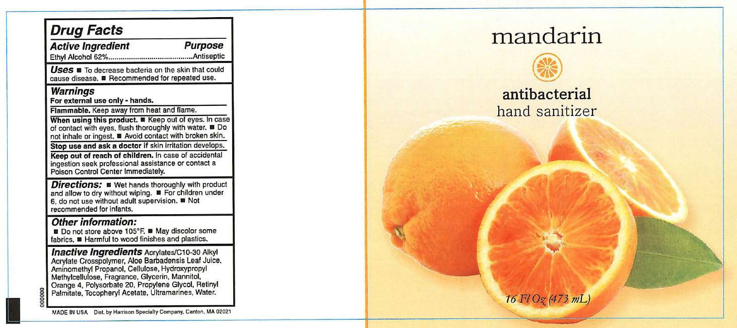 Mandarin Antibacterial Hand Sanitizer