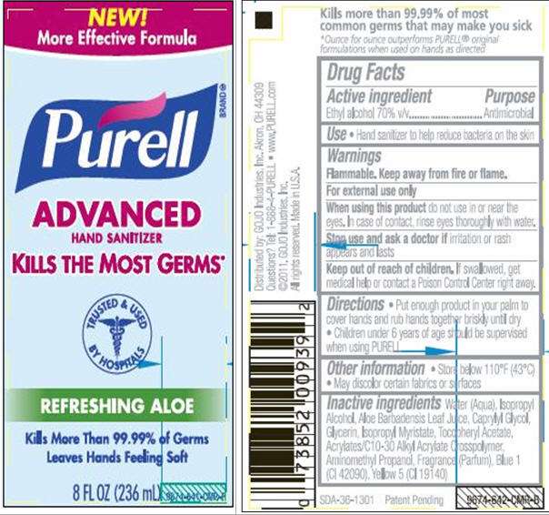 Purell Advanced Refreshing Aloe