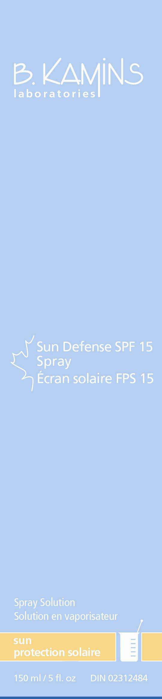 SUN DEFENSE SPF 15