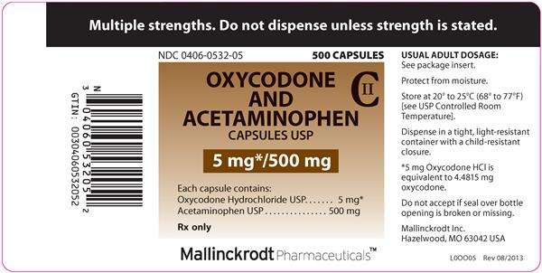 OXYCODONE AND ACETAMINOPHEN