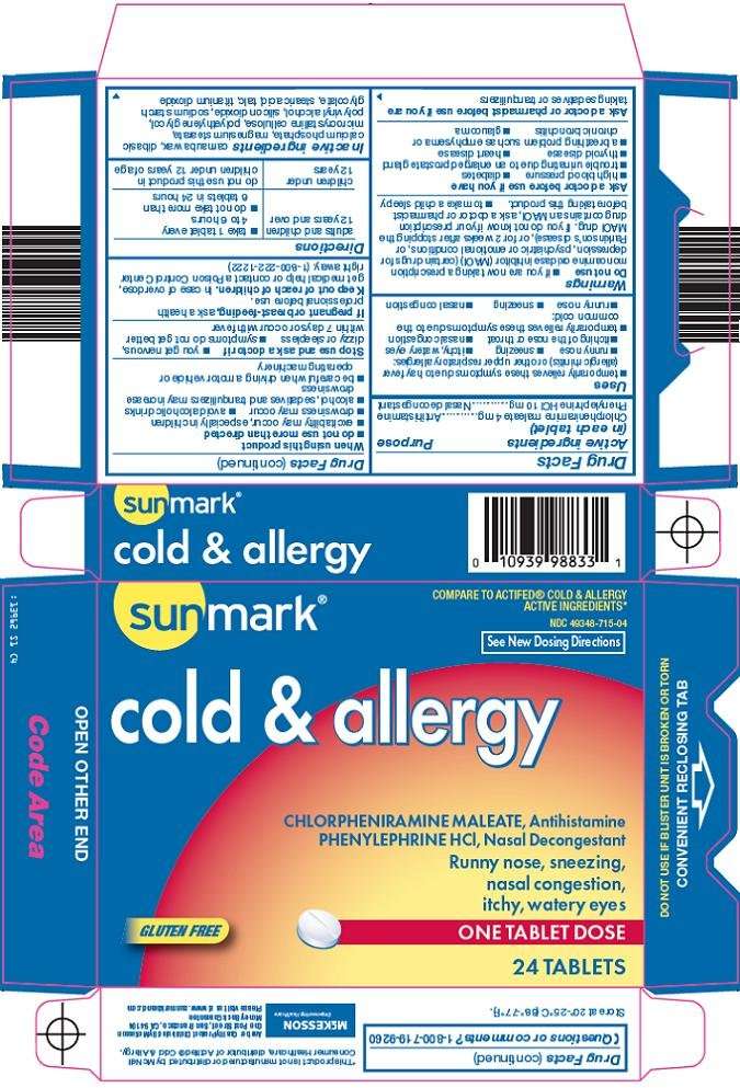 sunmark cold and allergy