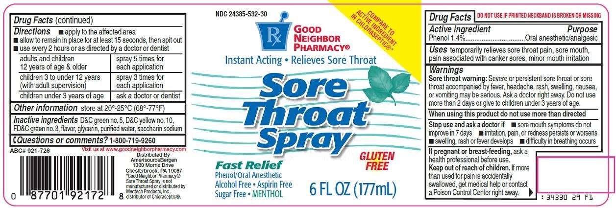 Good Neighbor Pharmacy Sore Throat