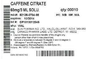 CAFFEINE CITRATE