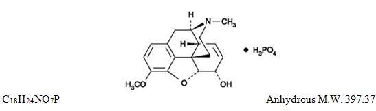 Butalbital, Acetaminophen and Caffeine with Codeine Phosphate