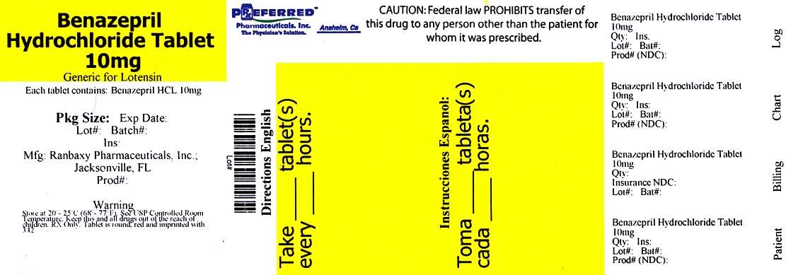 Benazepril Hydrochloride