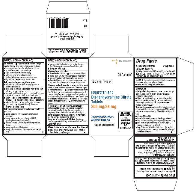 Ibuprofen and Diphenhydramine Citrate