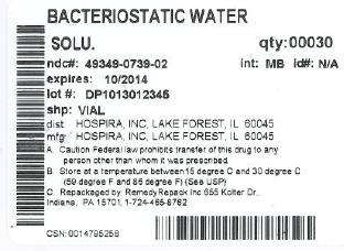 Bacteriostatic Water