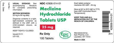 Meclizine Hydrochloride