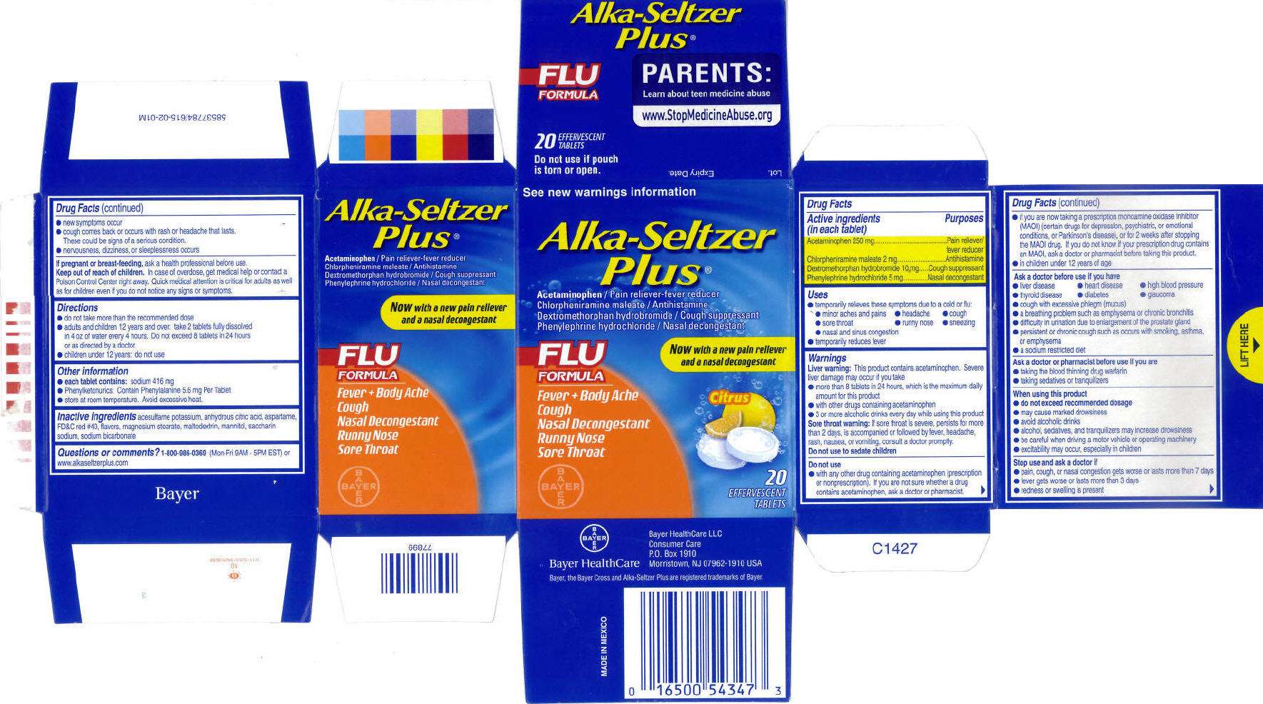 Alka-Seltzer Plus