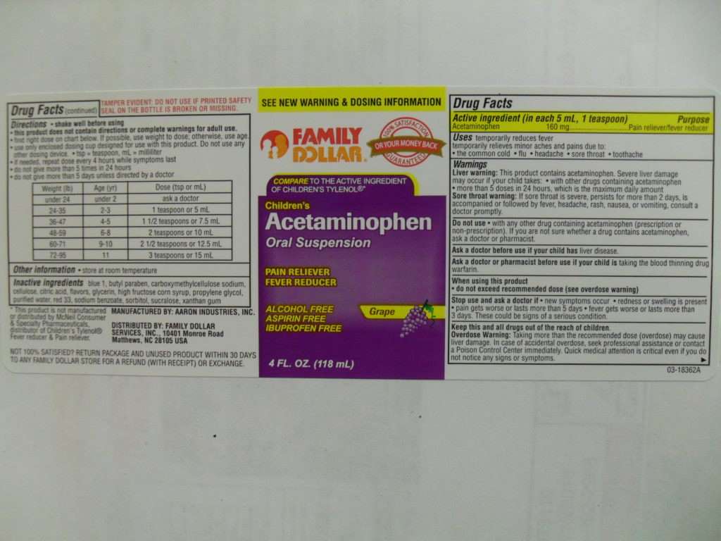 Childrens Acetaminophen