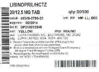 LISINOPRIL AND HYDROCHLOROTHIAZIDE