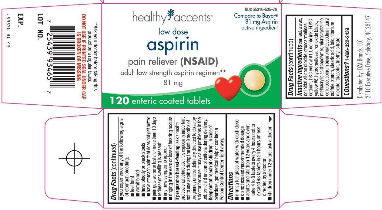 Healthy Accents Aspirin