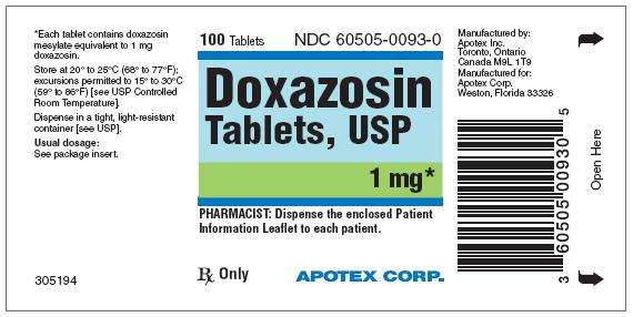 Doxazosin