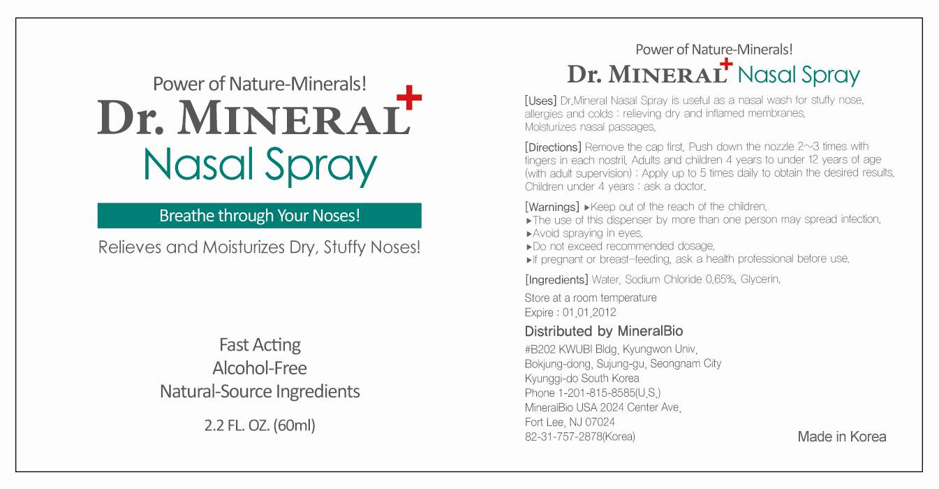 Dr MINERAL Nasal Spray