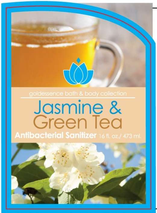 JASMINE AND GREEN TEA ANTIBACTERIAL SANITIZER
