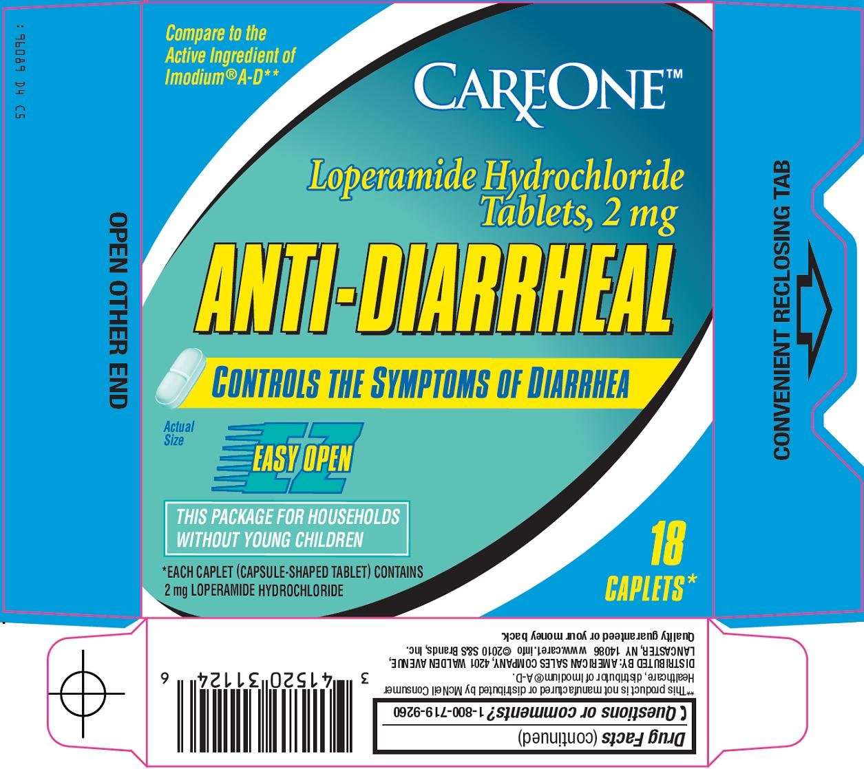 care one anti diarrheal