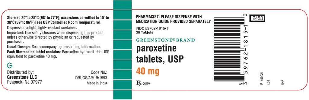 Paroxetine