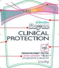 Degree Clinical Protection Sheer Powder