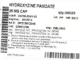 hydroxyzine pamoate