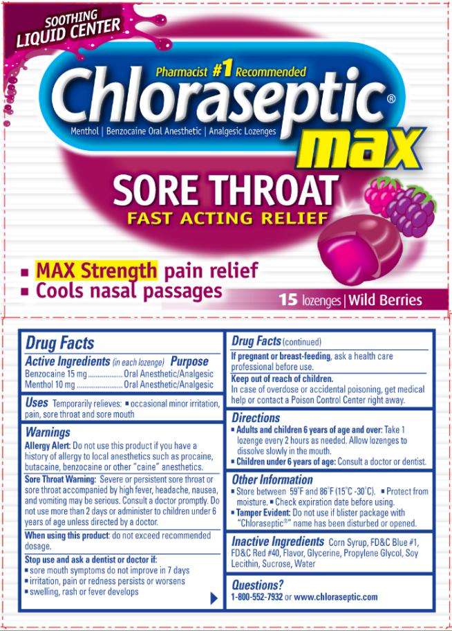 Chloraseptic Sore Throat Max Liquid Center