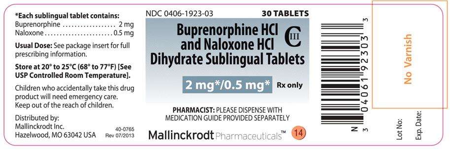 Buprenorphine HCl and Naloxone HCl