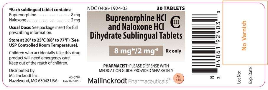 Buprenorphine HCl and Naloxone HCl