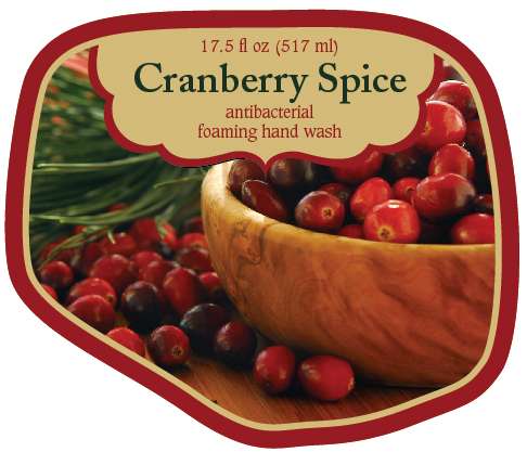 Cranberry Spice Antibacterial Foaming Hand Wash