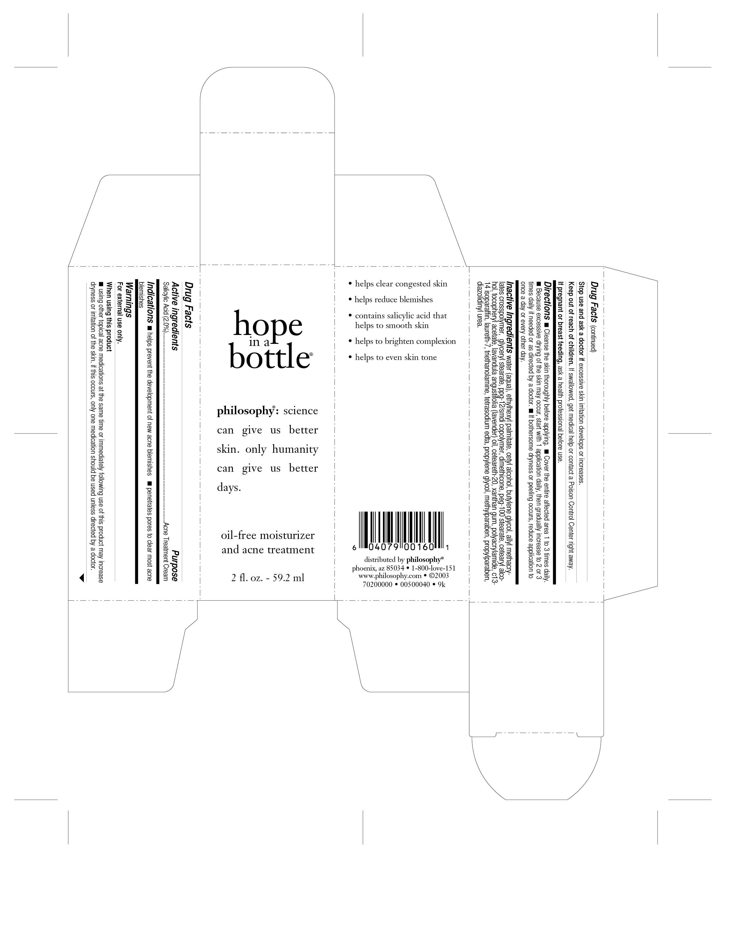 Hope In A Bottle