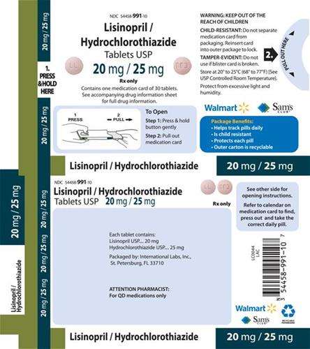 Lisinopril and Hydrochlorothiazide