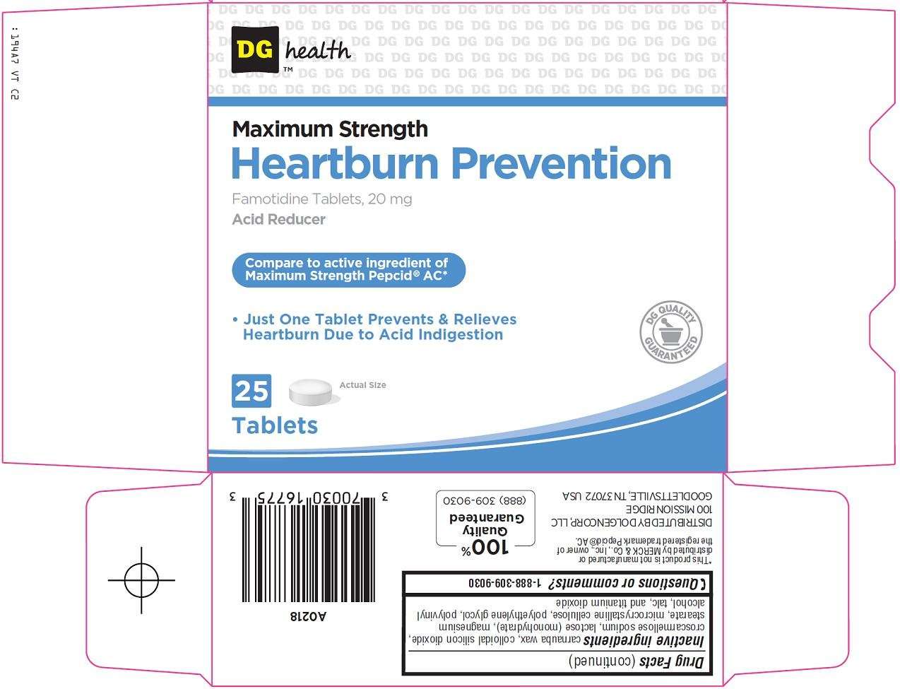 dg health heartburn prevention