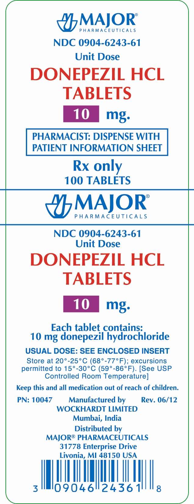 DONEPEZIL HYDROCHLORIDE