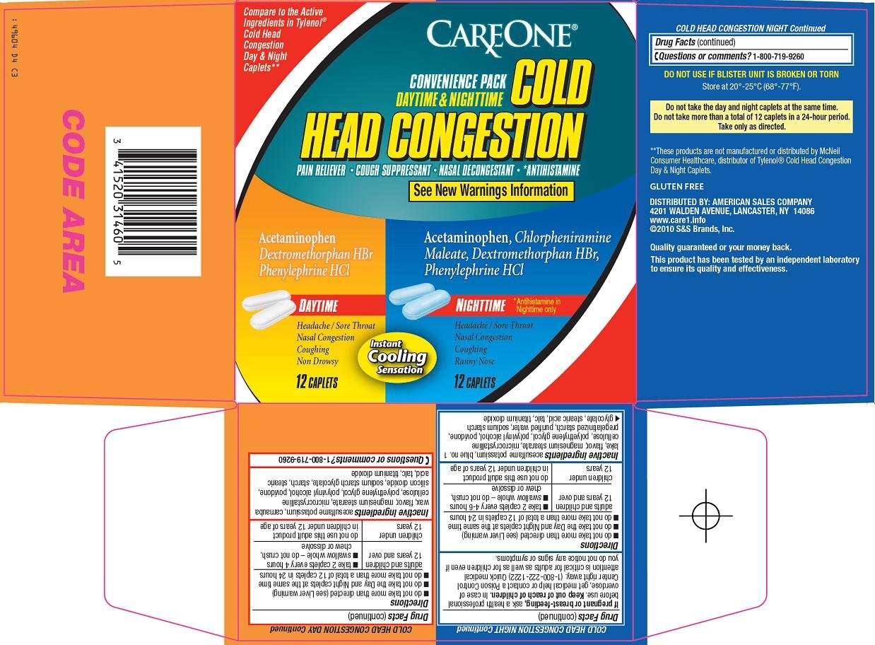 care one cold head congestion