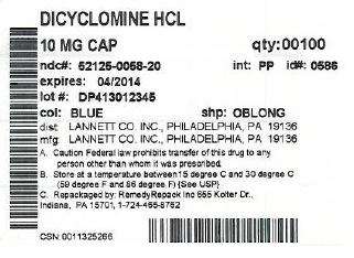 Dicyclomine Hydrochloride