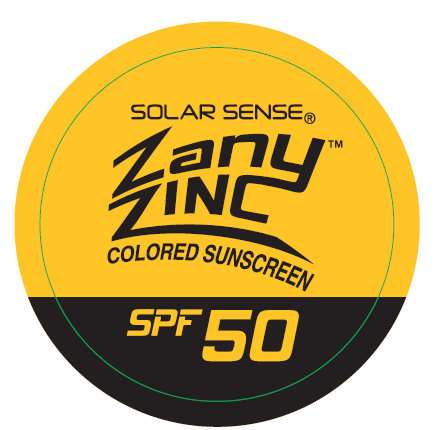 Solar Sense Zany Zinc SPF 50 - Yellow