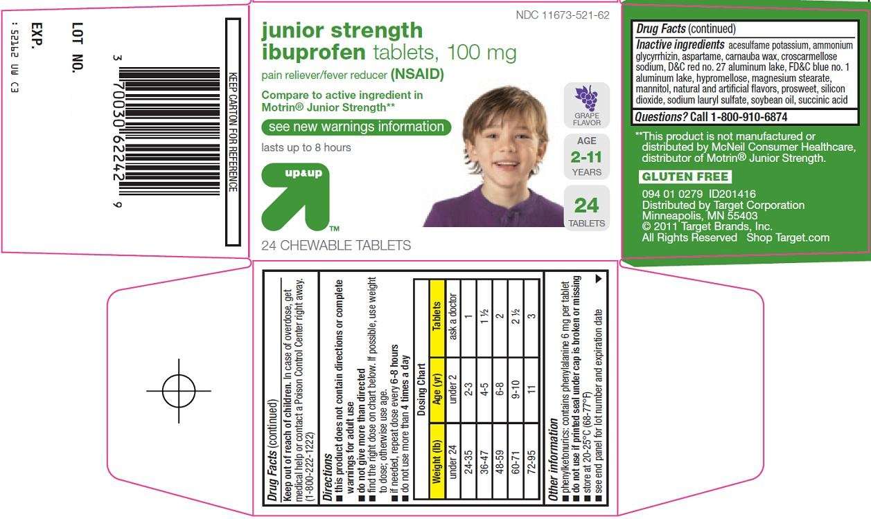 up and up junior strength ibuprofen
