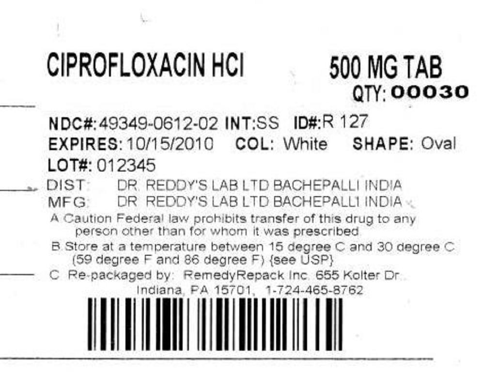 Ciprofloxacin Hydrochloride