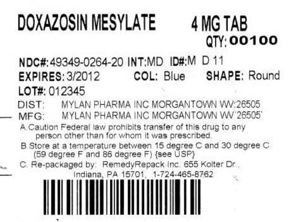 Doxazosin Mesylate