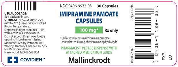 IMIPRAMINE PAMOATE