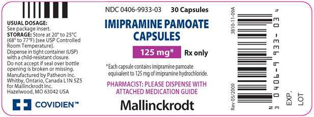 IMIPRAMINE PAMOATE