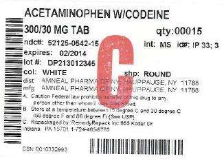 Acetaminophen and Codeine