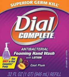 Dial Complete Antibacterial Foaming Hand Wash with Lotion