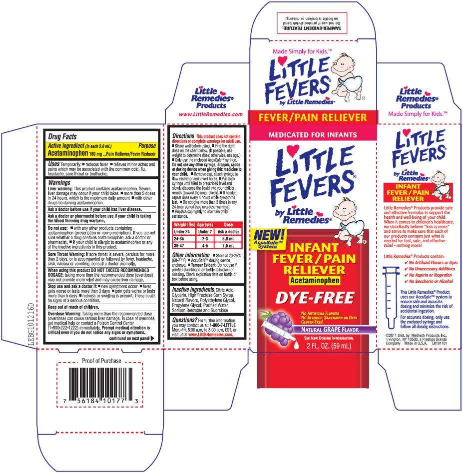 Little Fevers Infant Grape Fever/Pain Reliever