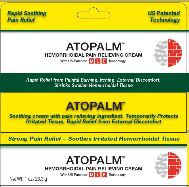 ATOPALM Hemorrhoidal Pain Relieving