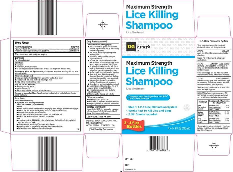 dg health lice killing