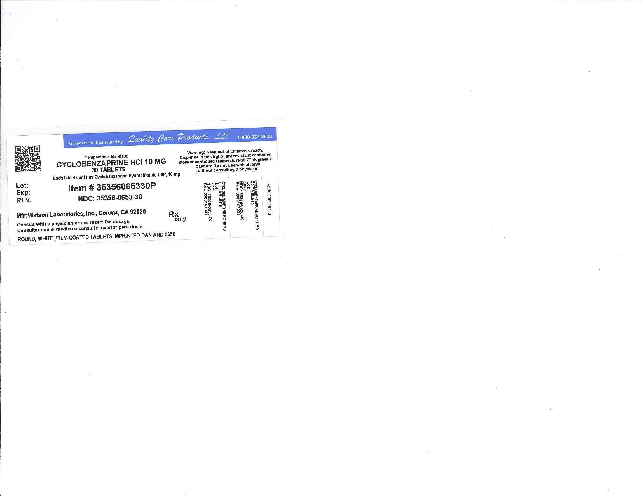 Cyclobenzaprine Hydrochloride