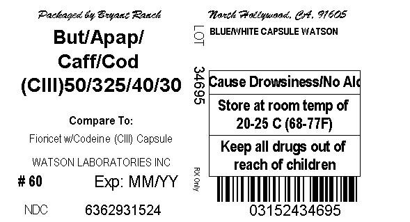 Butalbital, Acetaminophen, Caffeine, and Codeine Phosphate