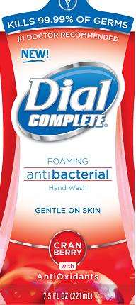 Dial Complete Antibacterial Foaming Hand Wash with Lotion