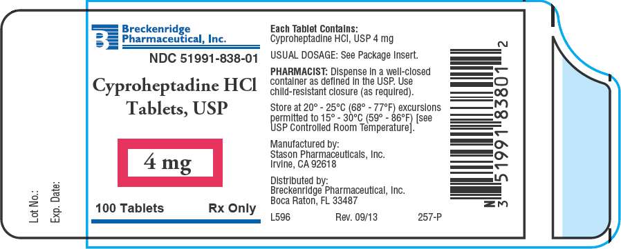 CYPROHEPTADINE HYDROCHLORIDE